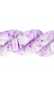 Katsuki beads 4mm Sheer lilac purple